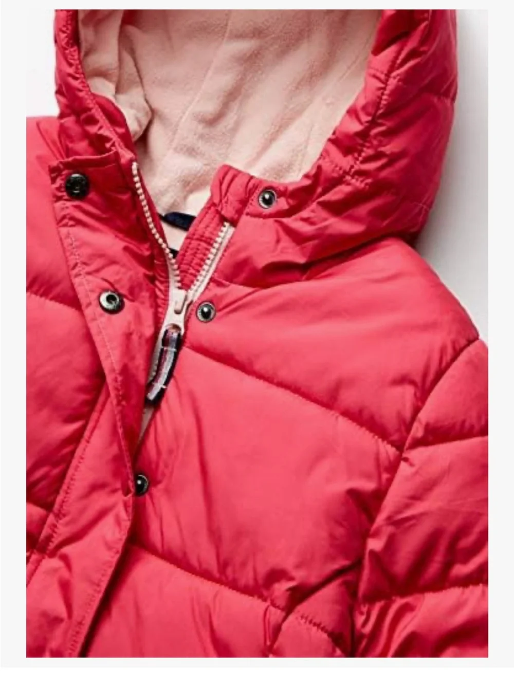 Amazon Essentials Pink Puffer Jacket